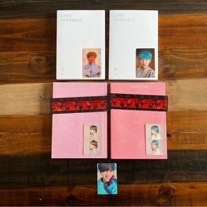 BTS kpop love yourself persona album bundle